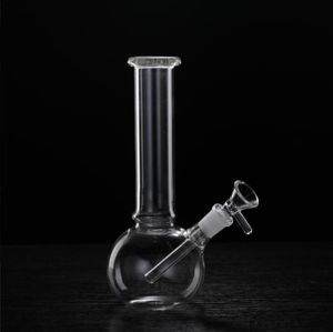 Nyaste bongs vattenpipa vattenledningar 7,8 tum höjd med glasskål Pyrex oljeriggar tjock återvinnare Bubbler rökverktyg