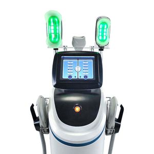 EMS Slimming Machine Cryo脂肪凍結2 in 1筋肉彫刻トレーナーヒップバット脂肪フリーズ360凍結療法ボディシェーピングウェイトビューティーサロン機器を減らす