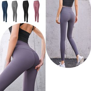 Yoga Outfits Women Escerrare pantaloni Gym leggings Ladies High Waist Hip Pantaloni lunghi Pantaloni lunghi Femmina che corre a vite strette