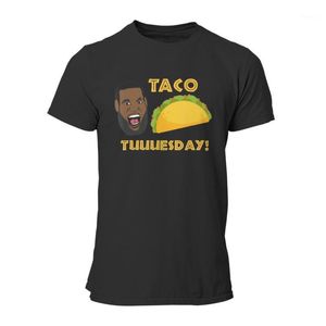 Camisetas para hombres Funny Taco Tuesday Gang Shirt Juegos Gráficos de gran tamaño Cosplay Tops Camisetas 7543