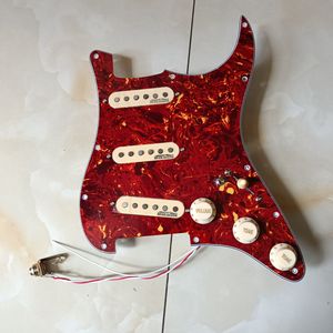 ترقية SSS SSS PickGuard مجموعة متعددة الوظائف التبديل WK Wk Alnico 5 بيك آب 7 طريقة التبديل ل Guitar FD