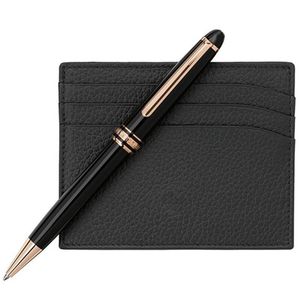 Ручки Для Продвижения оптовых-Monte Ballpoint ручка черная смола роллерная ручка Blans