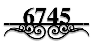 Dekoracja imprezy Niestandardowy numer domu podpisuj spersonalizowane numery adresów dla tabliczek Parming Prezentacja