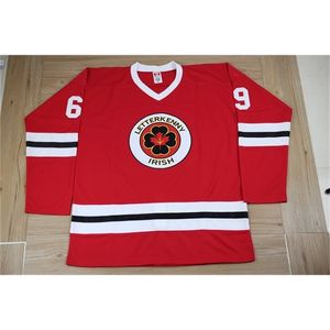 Nikivip TV Series Letterkenny Irish #69 Shoresy white bule black red Hockey Jersey Embroidery Stitched Customize any number and name jerseys