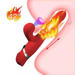 Heating Plug-in Vibrator for Women 3 Heads sexy Toys Clit G-Spot Vagina Anal Stimulation sexyy sexyulaes Couples Fast Orgams