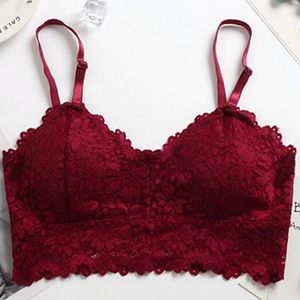 Bustiers & Corsets Sexy Lace Tube Tops Summer Women Bra Tanks Crop Girl Underwear Solid Color Camisole 2022