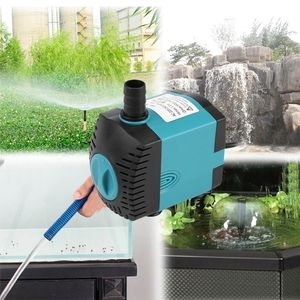 36101525W 220V Rium Water Pumps Ultraquiet Tank Pond Bool Fountains Paintable Faintable Fish Y200917