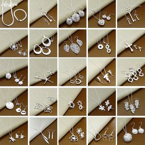 Модные 925 серебряные ювелирные изделия стерлингового серебряного серебряного украшения простые модные сети