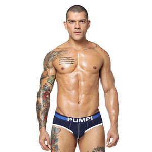 3pcs de alta qualidade de calcinha de calcinha macia de calcinha macia boxershorts de cuecas respiráveis ​​escorregam resumos jockstrap lingerie gay t220816