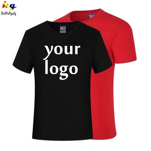 Summer Tshirt ÖzelleştirmeDesign Erkek ve Kadınlar Kısa Çevreli% 100 Pamuklu Tshirt Baskı Takımı Reklamcılık Top 220609