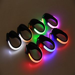 Party supplies Luminous shoe clip lamp Flashing shoes clipper Outdoor sports warning light