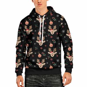 Men s Hoodies Sweatshirts Triple A Christmas Sweater Men s Loose Tide Brand Spring Autumn And Winter Hooded All Match Trend Top CoatMe