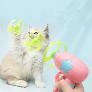 Cat Toys Funny Interactive Teaser Training Toy Kittens Games Pet levererar tillbehör för