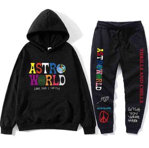 Erkek Setleri Eşofman Tasarımcı Eşofman 2 Adet / takım Hoodie + Joggers Pantolon Takım Elbise Erkek Giyim Tişörtü Kadın Kazak Rahat Tenis