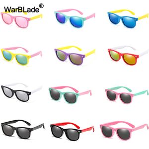 Warblade Fashion Kids Sonnenbrillen Kinder polarisierte Sonnenbrille Jungen Mädchen Silikon Sicherheit Baby Shades Uv400 Eyewear 220705