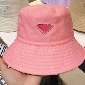 Chapéu de balde de náilon da moda boné para homem e mulher bonés de beisebol gorro casquetes baldes de pescador de alta qualidade viseira de sol de verão rosa novo