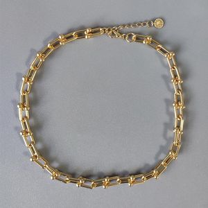 Colares pendentes estilo hip hop punk plating de cor dourada de cor dourada 2022 jóias femme bijoux acessórios de festa na moda por atacado.