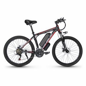 SMLRO C6 ALDULT 26inch Mountain Bike elettrico 48 V 13Ah 750W Bicicletta elettrica con batteria rimovibile 21 Velocità Shimano Shifter Ebike