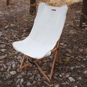 Wholesale fold camping chair for sale - Group buy Camp Furniture Bearing kg Camping Chair Foldable Outdoor Beech Material Fishing Strong And Stable Garden Deck