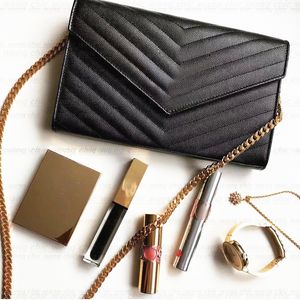Top quality Shoulder Bag Genuine Leather original Chain Women's Nylon tote Luxury Designer Crossbody Evening Bags handbags envelope Wallet Handbag Purses