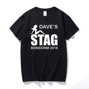 Men's T-Shirts Stag Do Mens T-shirt Personalised Customised Party Funny Unisex Tee Custom Cotton Short Sleeve Summer Top Clothing