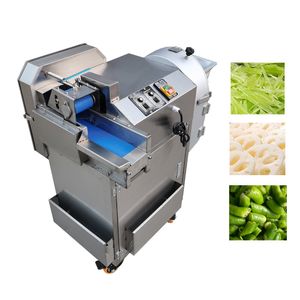Commercial Vegetable Cutting Machine Carrots Potato Shredder Leeks Dicing Machine Electric Slicer Onions Cutter