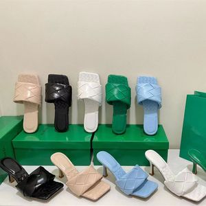 tofflor rutiga sandaler platta klackar klackade sandal fast färgmönster design anpassad skrivande välkomna bottegevs sommarskor stor storlek US 9/10/11/12 euro 40/41/42/43