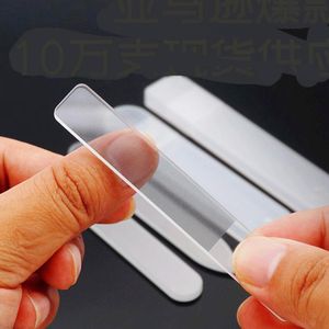 Nagelfiler Nano Glass File Set In Korea Transparent Smooth Polish Tool High QualityNail