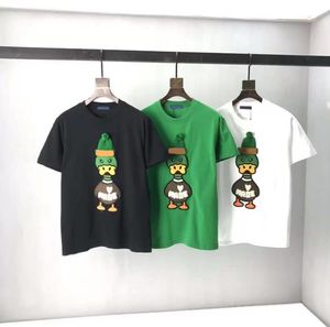 New Mens T-Shirt Designer Tops Spring Tshirt Ultra-loose Tees Summer Sports Printing Round Collar Short Sleeve