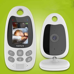 ワイヤレスビデオベビーモニター2.0インチインターコム温度モニタリングナイトビジョンセキュリティカメラ新生児シッター