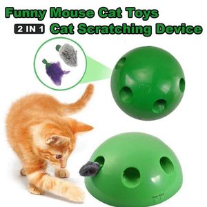 Cat Toys Scratching Device Mouse Toy Creative Electric Pet Funny Tray Training Interactive Puzzle Game Play Exciting ToysCat