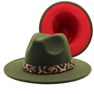 Basker mode vinter lapptäcke file hatt kvinnor män bred grim ull jazz fedora hattar panama trilby cap trend gambler hatberets wend22