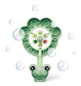 Porous Windmill Bubble Blower Wand Toys Spinner Bubble Machine Summer Outdoor Children's Toy W3