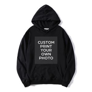 DIY Hoodies For Group Team Printied With Your Own Band Artwork P o Men Women s Casual Street Wear Male Sweatshirt Tops 220714