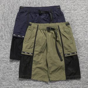 Herr shorts nylon för män kvinna brädbasketkläder avslappnad fitness byxor hip hop gym som kör techwear sommar streetwearmen's