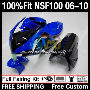 Glassfiber Race Bodywork для Honda Fiberglass NSF100 NSF 100 06-10 10DH.48 NSF-100 06 07 08 09 10 NS-F100 2006 2009 2009 2010