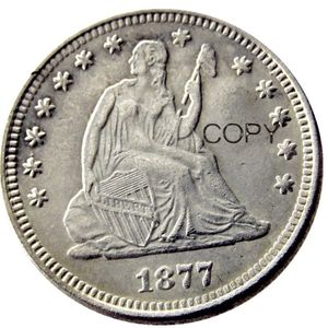 US 1877-P-S-S-CC сидячие свободные стрелки Quater Dollar