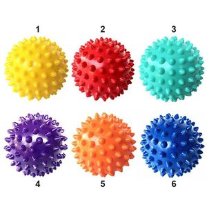 1 PC PVC Spiky Massage Ball Trigger Point Sport Fitness Hand Foot Pain Stress Relief Muscle Relax Ball For Massaging243k