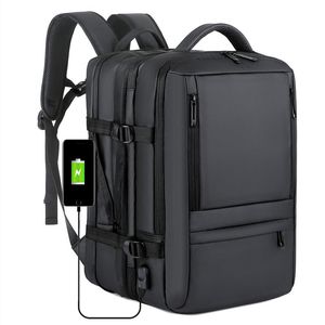 Backpack Waterproof Travel Large Ofter Business Bag Men wielofunkcyjny rozszerzalny laptop mochilabackpack
