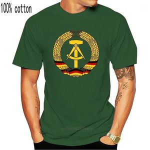 Herren T-Shirts Cooles Stasi Deutsche Demokratische Republik Ddr Ostdeutschland Kommunistisches T-Shirt T-Shirt Unisex
