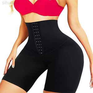 Dij Smarter Firm Tummy Control Briefs Slimming Pants Women High Waist Trainer Body Shapers Bodysuits Butt Lifter Power Shorts L220802