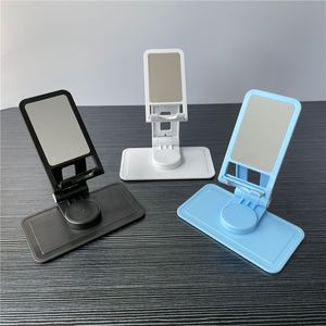Desktop Stand S10 Portable Tablet ipad Cell Phone Mounts Holders Lazy Mobile Multi-angle Adjustment 360 Degree Rotation for Computer
