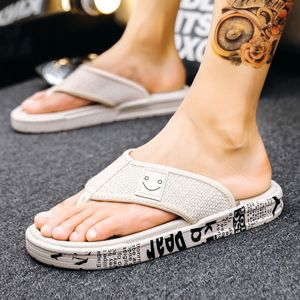 Men's Slippers 2022 Summer Canvas High Quality Comfortable Soft Sole, Anti-Skid Outdoor Fashion Personalized Beach Sandals Factory Direct Sales