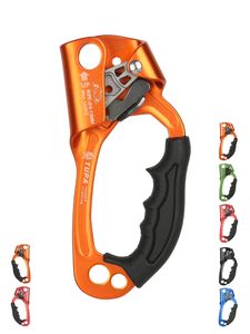 Carabiners Rock Climbing SRT Professionell vänster / höger hand Ascender Device Mountainer