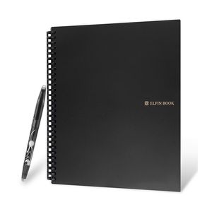 Drop Elfinbook 2 löschbares, wiederverwendbares, intelligentes Mikrowellen-Notizbuch, Wave Cloud Erase-Notizblock, Notizblock, liniert mit Stift 220401