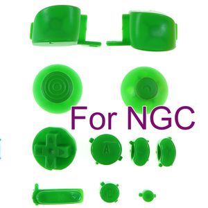 For Gamecube Controller Mod Colorful Complete D-Pad ABXY button with Thumbsticks Cap for NGC buttons set