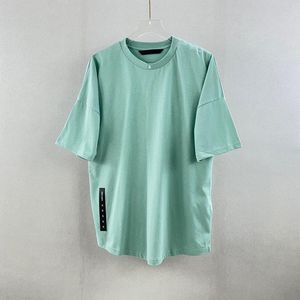 22SSヨーロッパティー高品質のTシャツ春夏男性女性パフプリントファッションTシャツ