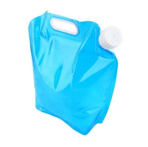 Altri bicchieri 5L / 10L Borsa per acqua potabile pieghevole pieghevole pieghevole per esterni Contenitore per porta acqua per auto per campeggio all'aperto Escursionismo Picnic BBQ SN3688