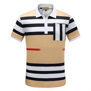 2022 새로운 폴로 고품질 여름 클래식 캐주얼 짧은 슬리브 남성 S 라펠 티셔츠 디자이너 #32