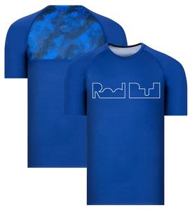 F1 레이싱 팀 유니폼 2022 팀 드라이버 티셔츠 포뮬러 원 짧은 슬리브 레이싱 슈트 캐주얼 스포츠 라운드 넥 티셔츠 197i